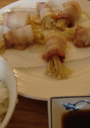 簡単☆１０分で完成☆豚肉のエノキ巻き☆-レシピのメイン写真