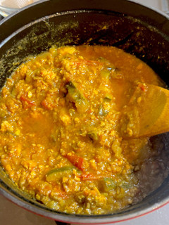 夏野菜の無水カレー-レシピのメイン写真
