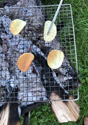 香ばしい焼きポテチ-レシピのメイン写真
