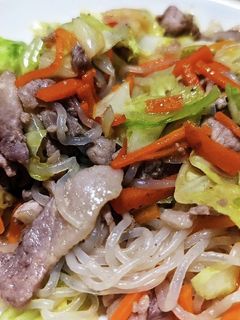 野菜たっぷり!しらたきの中華風炒め-レシピのメイン写真