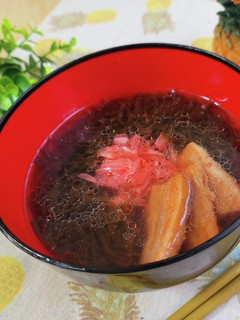 ソーキそば風ソーキもずく-レシピのメイン写真