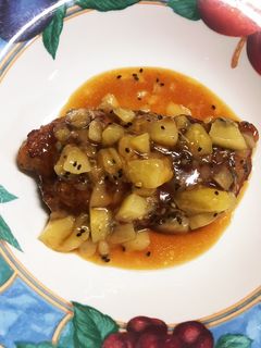 キウイソースでトロピカルステーキ!焼肉!-レシピのメイン写真