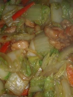 白菜と鶏肉のカレー炒め-レシピのメイン写真