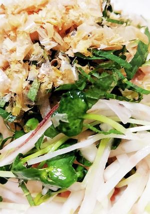 ☆薬味たっぷり☆大根サラダ-レシピのメイン写真