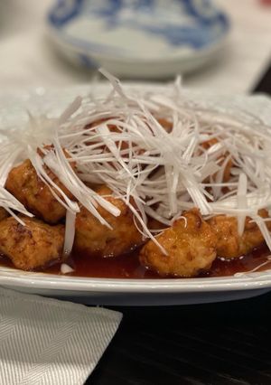 簡単#鶏肉団子の甘酢あんかけ-レシピのメイン写真