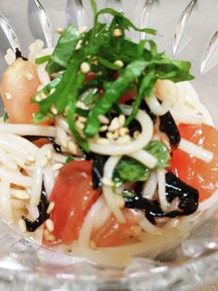余った茹で素麺☆塩昆布和え-レシピのメイン写真