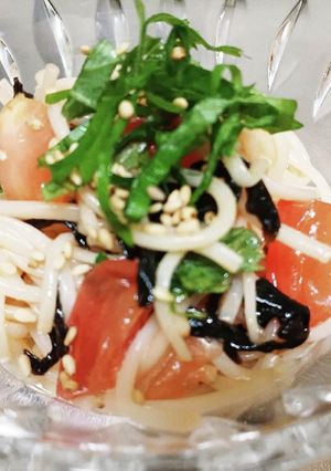 余った茹で素麺☆塩昆布和え-レシピのメイン写真