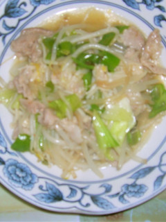 モヤシ・ピーマン・キャベツで野菜炒め。-レシピのメイン写真