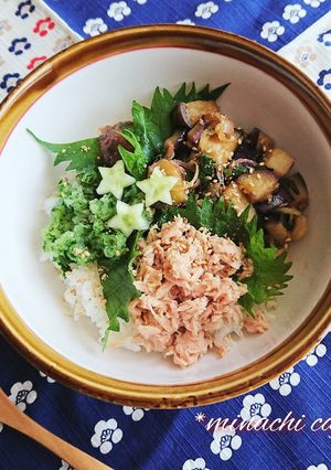 野菜でさっぱり丼-レシピのメイン写真