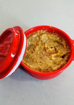梅干し感強め 簡単 梅味噌-レシピのメイン写真
