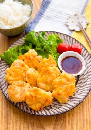 鶏むね肉でコスパ良し！チキンナゲット-レシピのメイン写真
