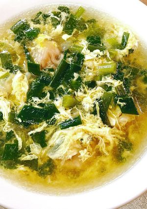 ニラと焼売の中華スープ-レシピのメイン写真