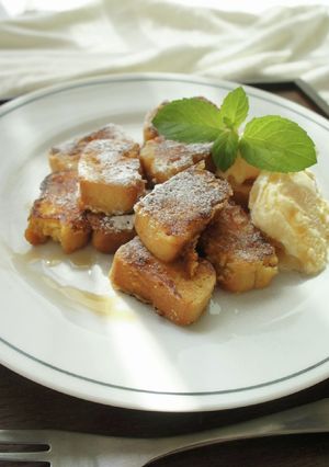 非常食パンで＊フレンチトースト-レシピのメイン写真
