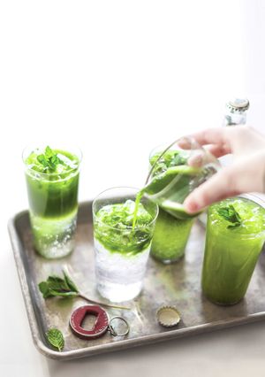 お家カクテル★抹茶トニックでおもてなし-レシピのメイン写真
