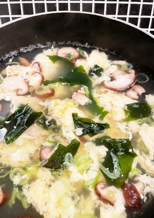 我が家の中華風たまごスープ-レシピのメイン写真