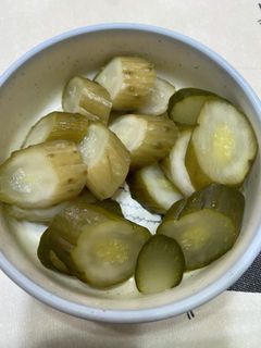 スーパーのキュウリのぬか漬けを古漬けに-レシピのメイン写真