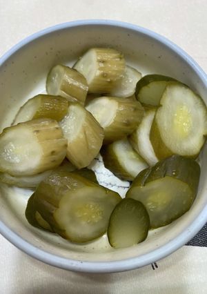 スーパーのキュウリのぬか漬けを古漬けに-レシピのメイン写真