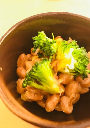 毎日の納豆●ブロッコリーの炒めもの-レシピのメイン写真