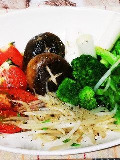 温野菜の適当サラダ-レシピのメイン写真