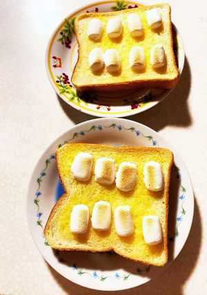 はちみつとマシュマロのトースト-レシピのメイン写真