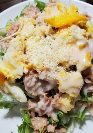 レンジで簡単ごちそうサラダ♪-レシピのメイン写真