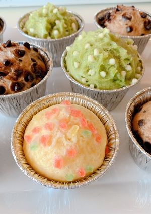 フライパンで蒸しパンいろいろ-レシピのメイン写真