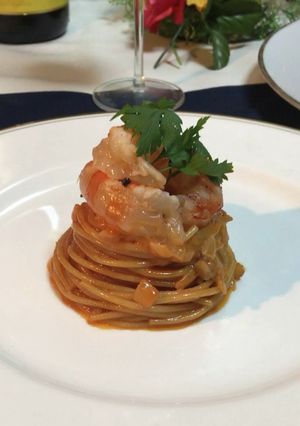 海老のバタークリームパスタ-レシピのメイン写真