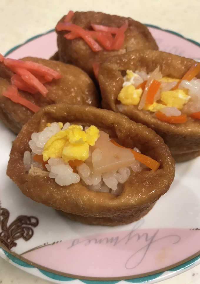 五目いなり〜お揚げの煮かた☆-レシピのメイン写真