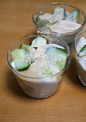 簡単！豆腐サラダ&お手製ドレッシング-レシピのメイン写真