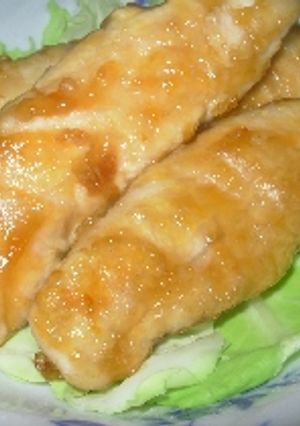 給食の思い出②鶏のささみレモン煮-レシピのメイン写真