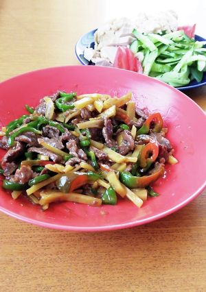 CookDoチンジャオロース　じゃがいも-レシピのメイン写真