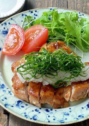 おろしそポン酢のチキンソテー-レシピのメイン写真