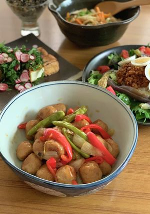 肉団子甘酢あん-レシピのメイン写真