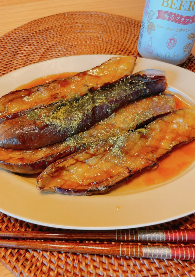 主役級【ナスの蒲焼き】-レシピのメイン写真