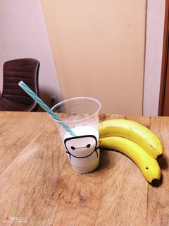 おうちでもできる簡単バナナシェイク-レシピのメイン写真
