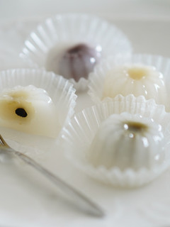 【抹茶・こしあん・梅】3種の水まんじゅう-レシピのメイン写真