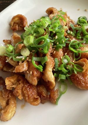鶏皮大好き-レシピのメイン写真