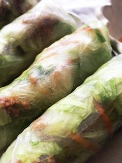 鶏そぼろで生春巻き チリソースもあう!-レシピのメイン写真