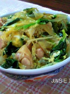相性抜群★鶏ごぼう丼-レシピのメイン写真