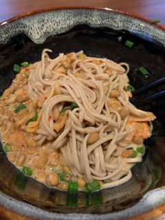 納豆キムチ豆乳そば-レシピのメイン写真