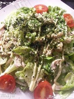 ☆鶏肉とレタスのサラダ☆-レシピのメイン写真