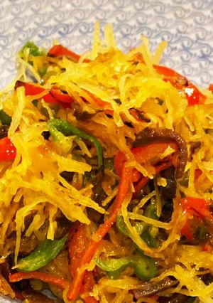 そうめんかぼちゃの味噌漬け菊芋と野菜炒め-レシピのメイン写真