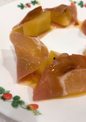 爆速おつまみ♡生ハムキウイ-レシピのメイン写真
