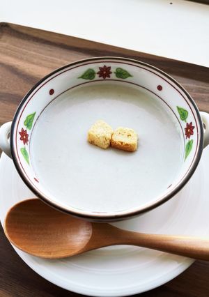 レンコンのポタージュ　トロッと美味しい-レシピのメイン写真