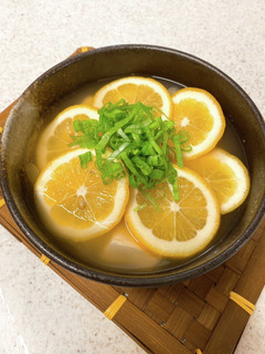 レモンラーメン風♪温奴or冷奴-レシピのメイン写真