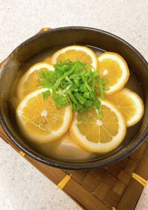 レモンラーメン風♪温奴or冷奴-レシピのメイン写真