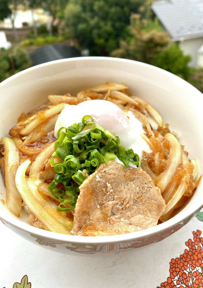 ネクター隠し味の生姜焼き丼！-レシピのメイン写真