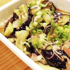 รูปของ 茄子/ミョウガ/ネギ/煮浸し