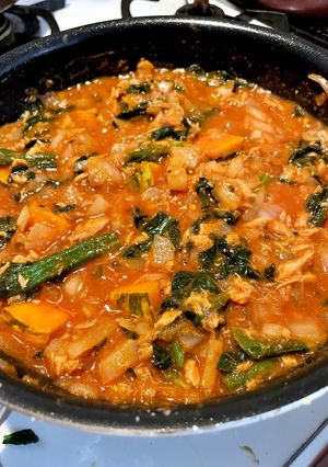 野菜ジュースで　ヘルシーカレー-レシピのメイン写真