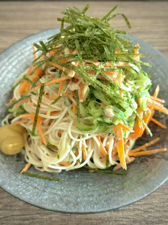 ボリュームたっぷり!サラダそうめん-レシピのメイン写真